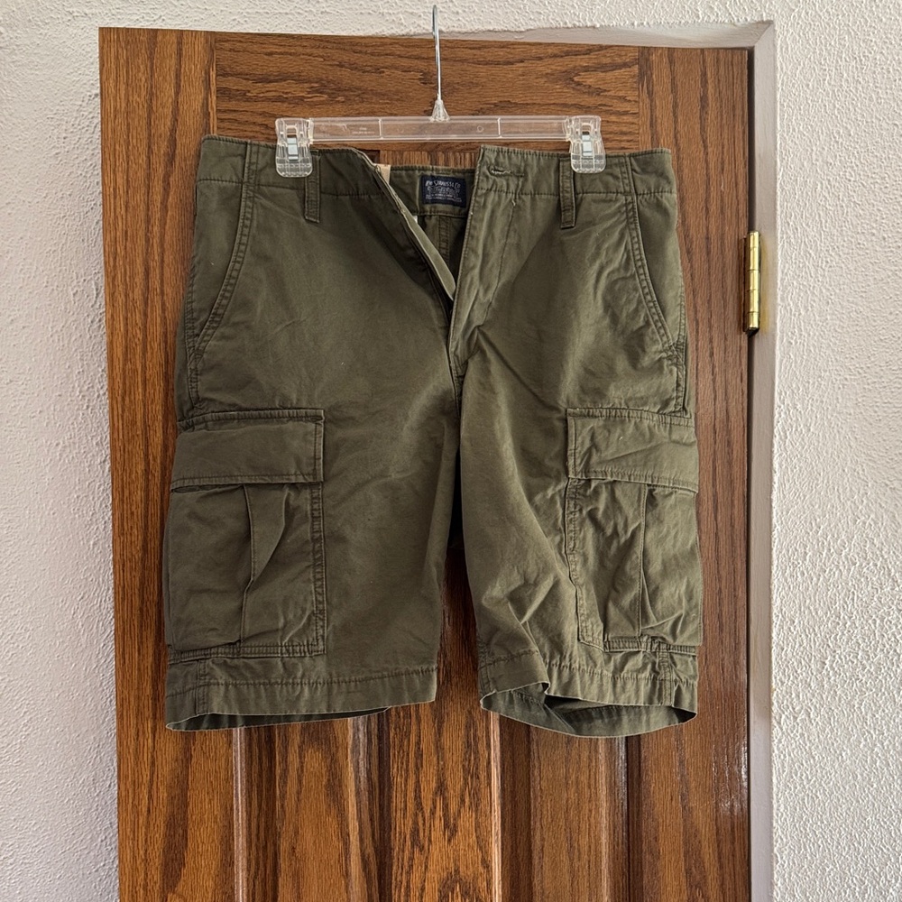 Levi's Olive Cargo Shorts for Men
